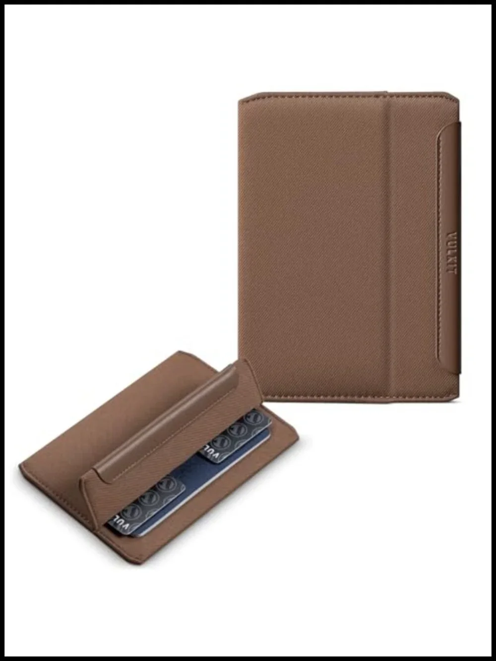 RFID Passport Holder Slim Magnetic Closure Travel Wallet with Card Slots